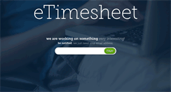 Desktop Screenshot of etimesheet.org